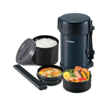 Imagem de Zojirushi SL-XE20AD Lancheira clássica com isolamento inoxidável, 1,5 g, azul marinho