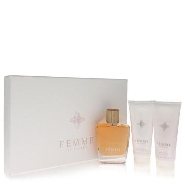 Imagem de Kit Presente Feminino Usher Femme 100 Ml Edp+100 Ml Loção Corporal+100 Ml Gel De Banho