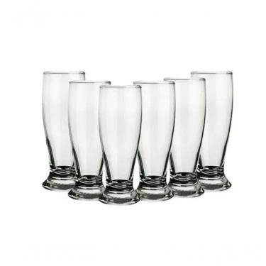 Imagem de Jogo Copos Chopp Cerveja Tulipa Vidro 6pcs 230ml