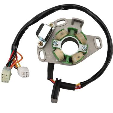 Imagem de TPUIZUS 1 Peça Bobina do Estator do Motor Gerador de Magneto para Moto para Suzuki RM250 1996-2000 32101-37E00 32101-37E10 32101-37E20 32101-37E30 32101-37E40
