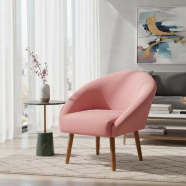 Imagem de Poltrona Decorativa Para Sala Recepção Manicure Consultório Stella Sue