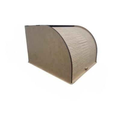 Imagem de Organizador de Pães com Tampa Sanfonada, Porta Pão para Guardar Pães com Praticidade e Proteção