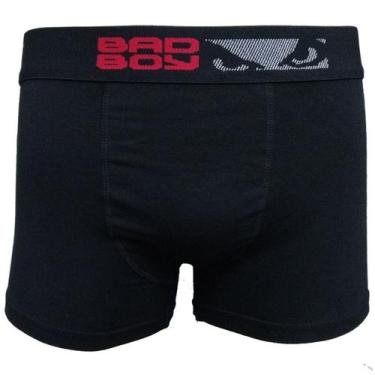 Imagem de Cueca Boxer Bad Boy Cotton - 7605 - BadBoy, Preto, P