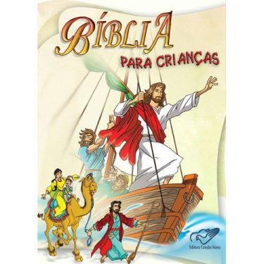 Imagem de Biblia Infantil Para Crianças Ilustrada Cancao Nova - Canção Nova