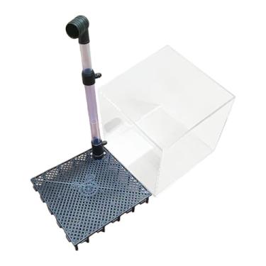 Imagem de Fenteer Caixa de Filtro de Acrílico para Aquário de Camarões E Peixes, Formato Quadrado.