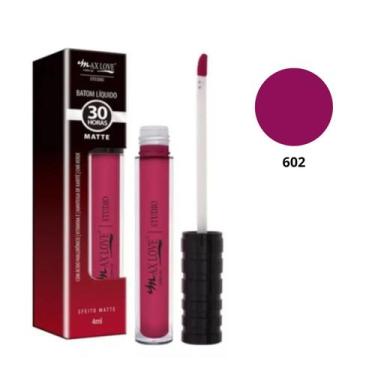 Imagem de Batom líquido matte 30 horas max love, 602