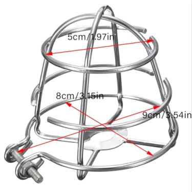 Imagem de Zerodis Cobertura de Cabeça de Sprinkler de Incêndio Guarda Jardinagem Doméstica Bens Domésticos Outros Utensílios Ferro Protetor de Gaiola de Sprinkler Universal para Instalação Montada No Teto e