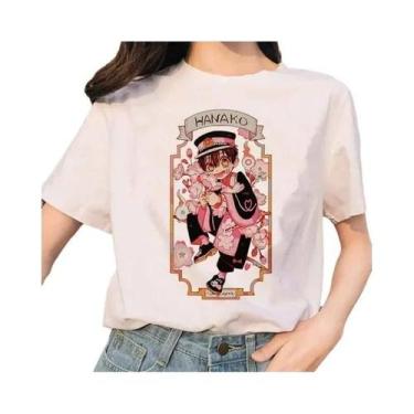 Imagem de Camiseta Feminina Harajuku Ullzang Hanako-Kun - Estampa dos Anos 90, B