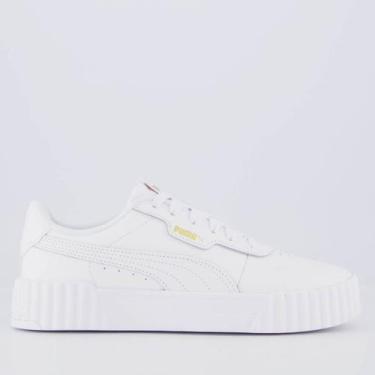 Imagem de Tênis Puma Carina 3.0 Feminino Branco, 34