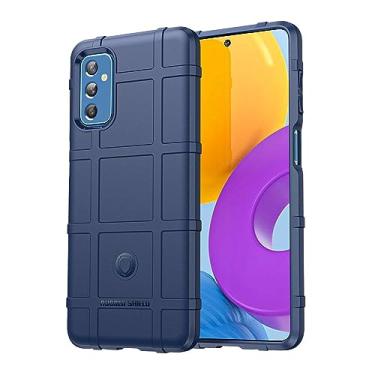 Imagem de IDEWEI Capa para Samsung Galaxy M52 5G, fibra de carbono refinada, anti-queda, anti-impressões digitais, proteção integral. A capa do telemóvel é compatível com Samsung Galaxy M52 5G