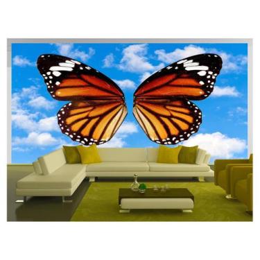 Imagem de Papel De Parede 3D Arte Asas Selfie Insta Cores 3,5M Tra300 - Você Dec