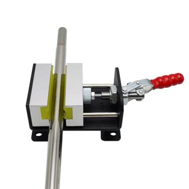 Imagem de rideontogo Braçadeira de torno de taco de golfe, o melhor torno de taco de golfe para fácil remoção e readerência, kit de aderência para tacos de golfe com grampo de torno de precisão