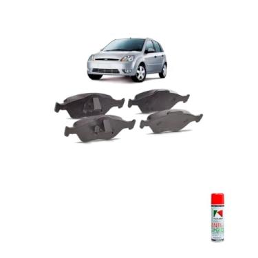 Imagem de Kit Pastilha De Freio Ecossport Fiesta 1.0 SOHC 2003 + Koube Anti Chio 250ml