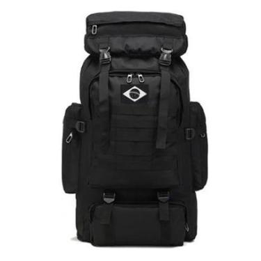 Imagem de Mochila Militar Tática Camping 80L Trilha Trakking Cargueira Operacional-Unissex