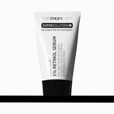 Imagem de The INKEY List Soro SuperSolutions 1% Retinol para rosto e pescoço, ajuda com cicatrizes, rugas e aparência de tom de pele para uma pele com aparência saudável, 30 ml