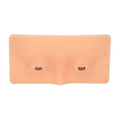 Imagem de Quadro de prática de maquiagem facial e olhos de silicone 3D para iniciantes e maquiadores - Ferramenta profissional de manequim de maquiagem - fácil de limpar e reutilizável - presente para