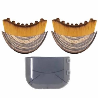 Imagem de Pincel Facial Para Contorno LinfáTico, Pincel De Maquiagem A Seco Feminino, Adapta-Se Precisamente à Pele Do Rosto E Queixo, Aliviando A Fadiga