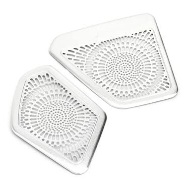 Imagem de aqxreight 2 Peças Painel de Saída de Ar AC Guarnição de Moldagem de Ar Condicionado Tampa de Malha Se Encaixa para 3 Séries G20 G28 2020 Liga de Qualidade Dele Durável Série Guarnição Saída Malha