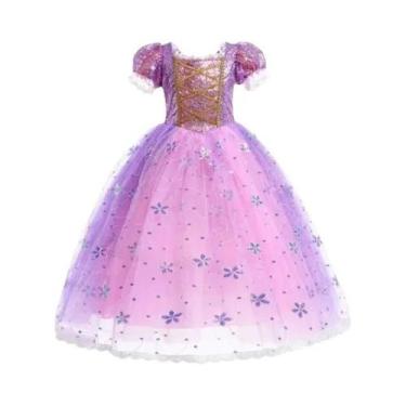 Imagem de Fantasia De Princesa Elsa Anna Rainha Da Neve Frozen Jasmine Para Meni