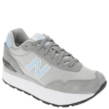 Imagem de New Balance Tênis feminino 515h V1, Cinza ardósia/azul claro, 39 BR
