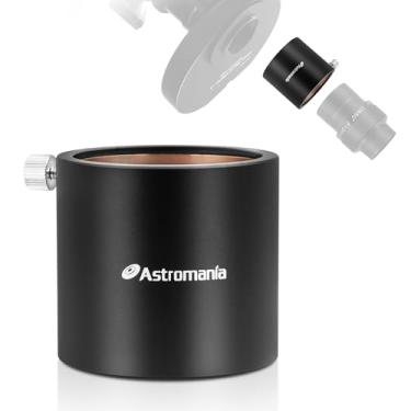 Imagem de Adaptador Astromania M48X0.75 fêmea rosca para T2 (M42X0.75 macho fio) – para câmeras, óculos e mais