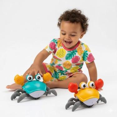 Imagem de Brinquedo Caranguejo Fujão Musical  Movimento, Diversão e Aprendizado 
