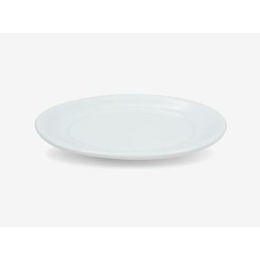 Imagem de Travessa Bandeja Rasa 26cm Porcelana Branca - Bot Art