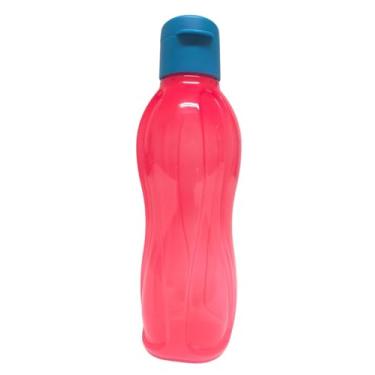Imagem de Tupperware to Go Eco 500 ml Garrafa ecológica fácil flip top EcoEasy reutilizável 500 ml (vermelho azul)