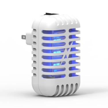 Imagem de CIADAZ Mini lâmpada assassina de mosquitos domésticos Lâmpada mata-mosquitos elétrica silenciosa Lâmpada matadora de mosquitos doméstica Operação silenciosa Lâmpada para armadilha de mosquitos Zapper