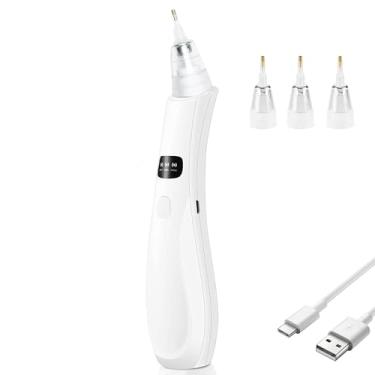 Imagem de Caneta elétrica de pintura de diamante sem fio, kits de canetas de arte de diamante a vácuo com base de carregamento 3 modos de sucção ajustável DIY caneta acessórios de arte de diamante para