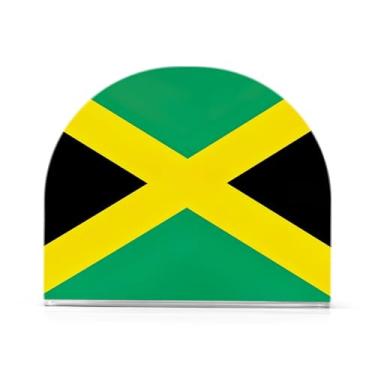 Imagem de Porta-guardanapos com bandeira da Jamaica, pacote com 2, suporte de guardanapo ao ar livre, suporte de guardanapos de papel