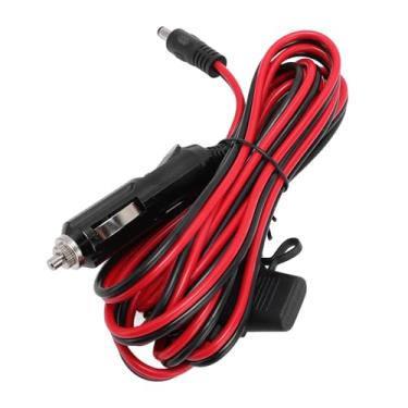 Imagem de Luocute Cabo de Alimentação de Satélite, 16,4 Pés 12V 24V DC Carregador de Carro Plug and Play Cabo de Alimentação Com Adaptador de Isqueiro, para Mini Antena Parabólica Caminhões