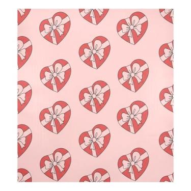 Imagem de Blueangle Capa magnética para lava-louças de coração e laços de dia dos namorados, decoração da capa frontal da máquina de lavar louça, adesivos de eletrodomésticos, adesivos de eletrodomésticos, 58