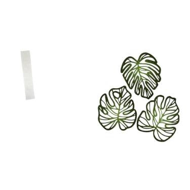 Imagem de Whtkoph Abajur de Chão em Formato de Palmeira com Folhas de Madeira, Peça Criativa para Decoração de Sala de Estar E Parede com Tema de Floresta Tropical.