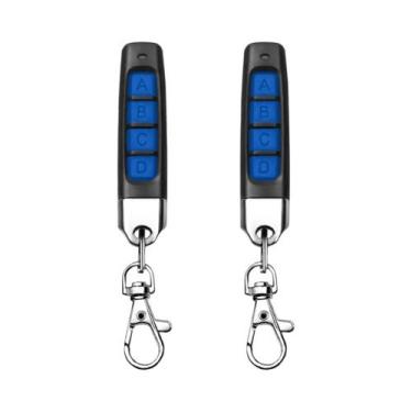 Imagem de Controle Remoto Universal De Porta 433MHz Com 4 Teclas Para Garagem E 
