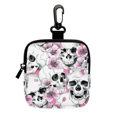 Imagem de Porta-chaves mini porta-moedas, bolsa multifuncional para chaves, moedas, fone de ouvido, batom, 4, LCS multicolorido 28846, Tendência