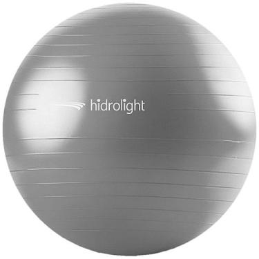 Imagem de Bola para Exercícios e Pilates Hidrolight - 75 cm - Cinza
