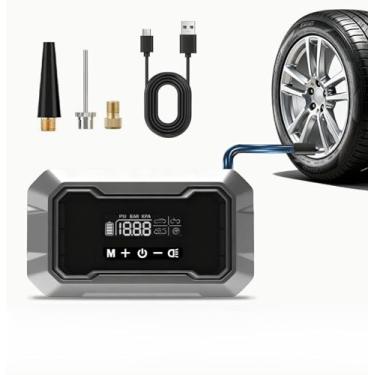 Imagem de Compressor de ar portátil para inflador de pneu