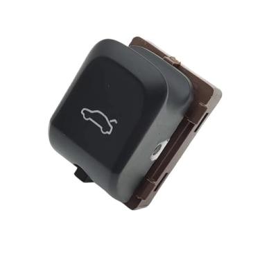 Imagem de Para A4 para B8 para Q5 2009 2010 2012 2013 2014 2015 2016 Interruptor de liberação de trava de porta-malas de carro Trava de liberação da tampa da porta traseira da bagageira aberta