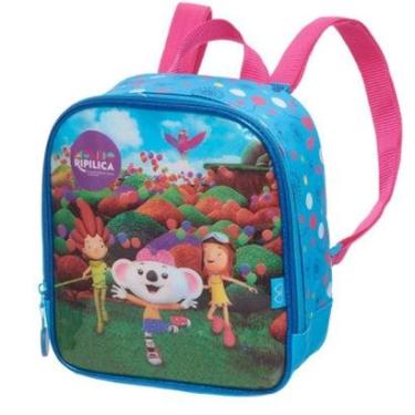 Imagem de Lancheira Escolar Pacific Mundo Lilica Ripilica Céu Azul-Feminino