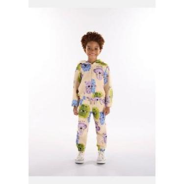 Imagem de Conjunto Infantil Masculino com Jaqueta e Calça Selva Três e Já-Masculino
