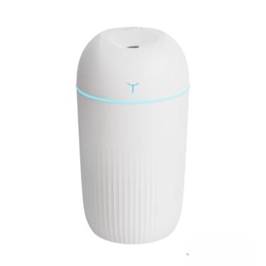 Imagem de Umidificador De Ar Com Purificador Difusor De Aroma De Grande Capacidade Pulverização Dupla(Branco 420ml)