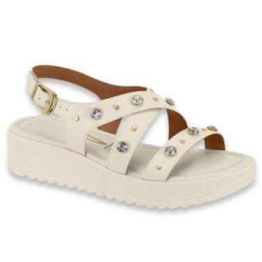 Imagem de Sandália Papete Vizzano 6492.330 Feminino Branco-Feminino