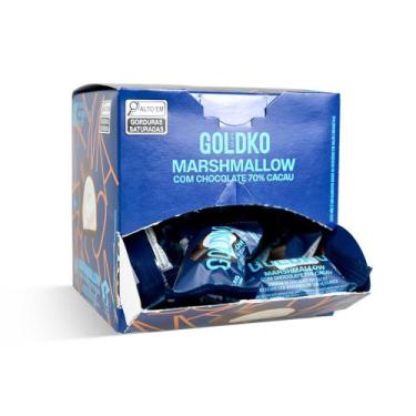 Imagem de Caixa de bombom de marshmallow 70% cacau zero adição de açúcares (41 K