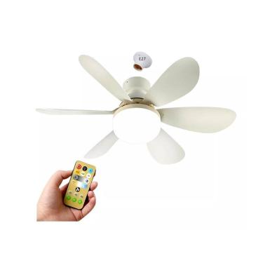 Imagem de Ventilador De Teto 40w 6 Pás C/ Luz Led E Controle Bivolt