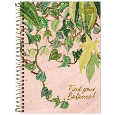 Imagem de Caderno Espiral Universitário 1 Matéria 80 Folhas Naturalis Tilibra Estampa 9