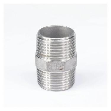 Imagem de 2,5 cm BSP rosca macho sextavado união 304 conector de encaixe de tubulação inoxidável acoplador água óleo ar WWECCQIJ