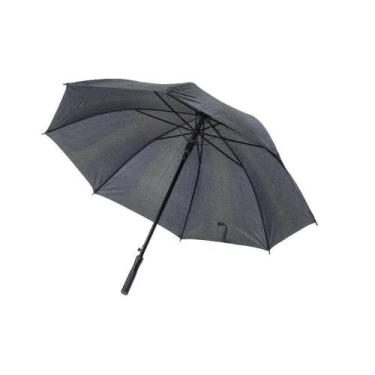 Imagem de Guarda-chuva Espetão Automático Preto 8 Varões 85cm Elite - RJAP