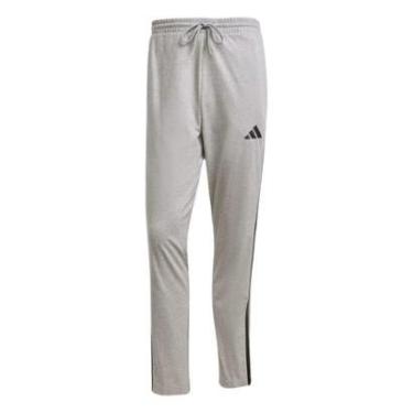 Imagem de Calça Adidas Moletom Single Jersey 3 Listras Masculina-Masculino