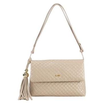 Imagem de Bolsa Feminino Classe de Couro Tressê Tiracolo Fendi-Feminino